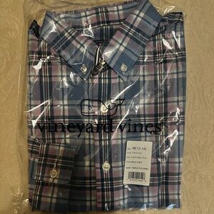 Boys vineyard vines shirt 12-14